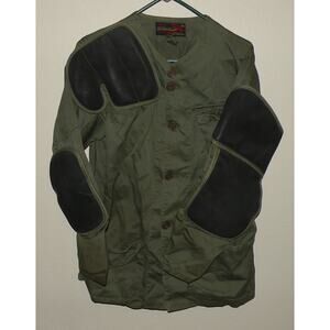 Vtg 10-X Padded Trap Skeet Shooting Shirt Jacket Men’s 42 Green Made USA